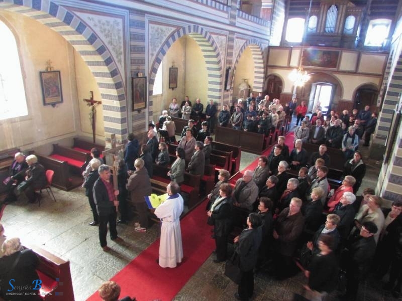 Korizmeno hodočašće Senjskog i Ogulinskog dekanata u Gospić