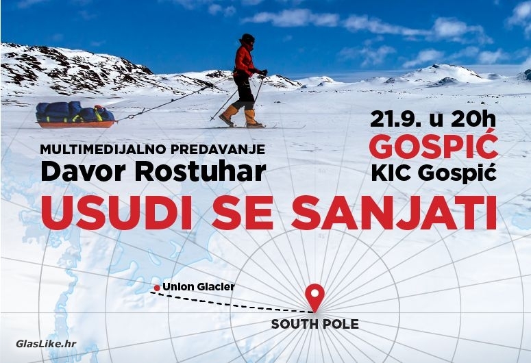 Multimedijalno predavanje Davora Rostuhara „USUDI SE SANJATI“