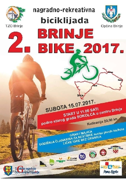 Druga brinjska biciklijada!