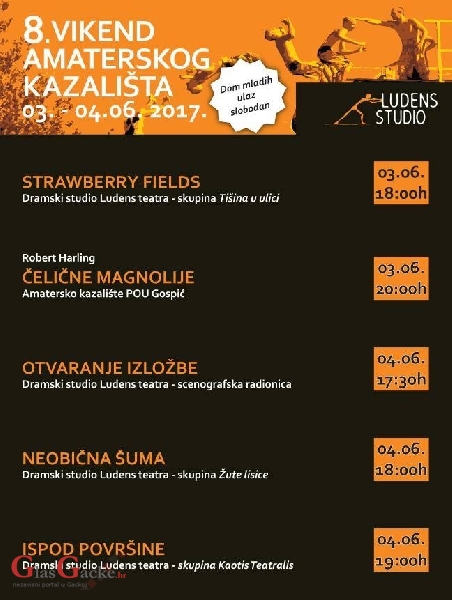 Gostovanje Amaterskog kazališta Gospić u Koprivnici Gostovanje Amaterskog kazališta Gospić u Koprivnici