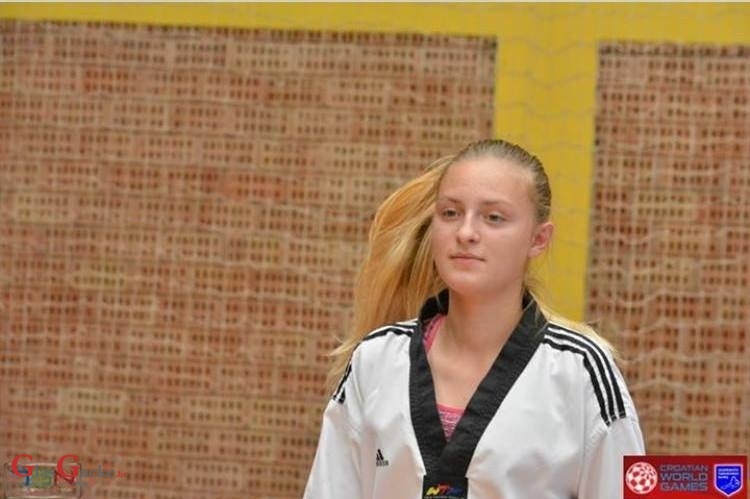 Viceprvakinja u taekwondou na Hrvatskim svjetskim igrama mladih