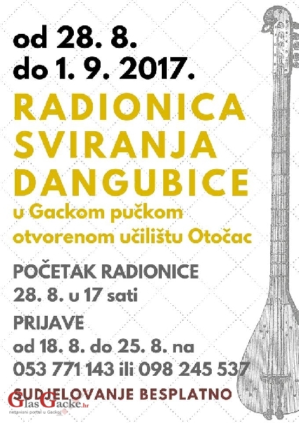 Radionica sviranja dangubice