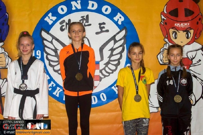 Taekwondo klub Gacka na 12.Kondor Open u Zagrebu