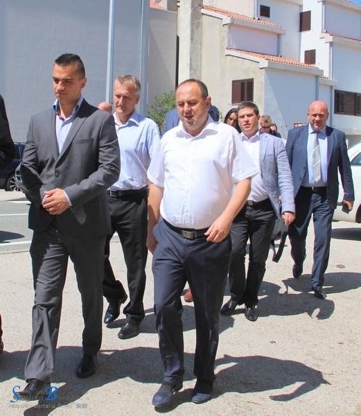 Ministar Oleg Butković u Senju Ministar Oleg Butković u Senju
