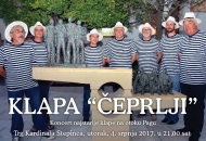 Uspješan koncert klape Čeprlji Uspješan koncert klape Čeprlji