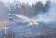 Povećani broj vatrogasnih intervencija na požarima otvorenog prostora Povećani broj vatrogasnih intervencija na požarima otvorenog prostora