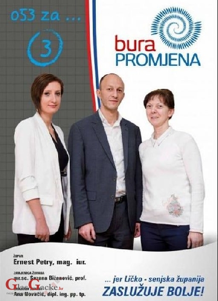 "Bura promjena" predizborni skupovi 