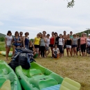 Prva osnova škola Ogulin na kajakarenju Gackom
