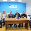 Tiskovna konferencija Sanjina Rukavine, kandidata GO HDZ - a Senj