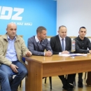 Tiskovna konferencija Sanjina Rukavine, kandidata GO HDZ - a Senj