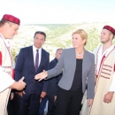 Predsjednica Kolinda Grabar-Kitarović posjetila grad Senj