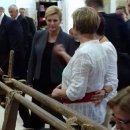 "Gačanke" pjesmom dočekale Predsjednicu RH