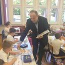 Gradonačelnik Rukavina posjetio prvašiće