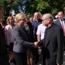 Svečano dočekana Predsjednica RH Grabar Kitarović u Otočcu 