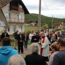 Blagoslov obnovljenog križa na Poljicima