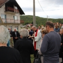 Blagoslov obnovljenog križa na Poljicima