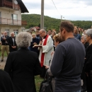Blagoslov obnovljenog križa na Poljicima