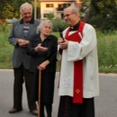 Blagoslov obnovljenog križa na Poljicima