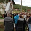 Blagoslov obnovljenog križa na Poljicima
