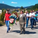 Polaganje vijenaca povodom Dana Općine Brinje 