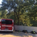 Ličko-senjski vatrogasci i drugu noć na požarištu u Splitu 