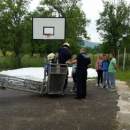 Vatrogasci DVD-a Otočac jučer u druženju s učenicima u Prozoru i Kompolju 