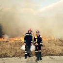 Povećani broj vatrogasnih intervencija na požarima otvorenog prostora