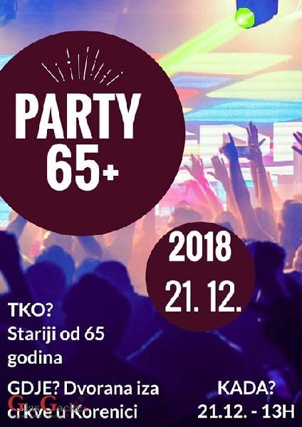 U Korenici party za zlatnogodišnjake 