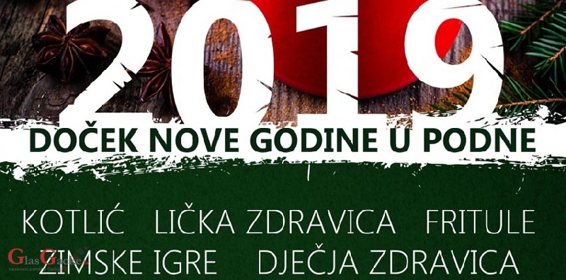 Podnevni ispraćaj Stare godine i doček Nove u Perušiću