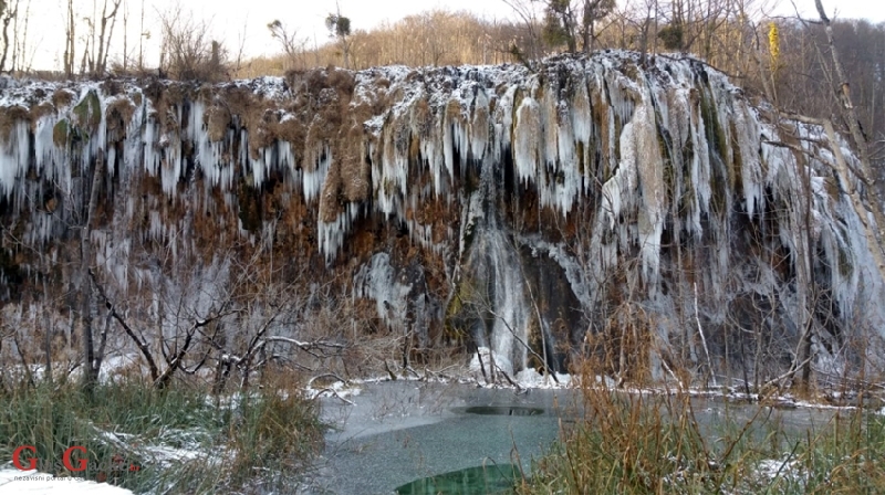 Kad se zima zaigra s Plitvičkim jezerima