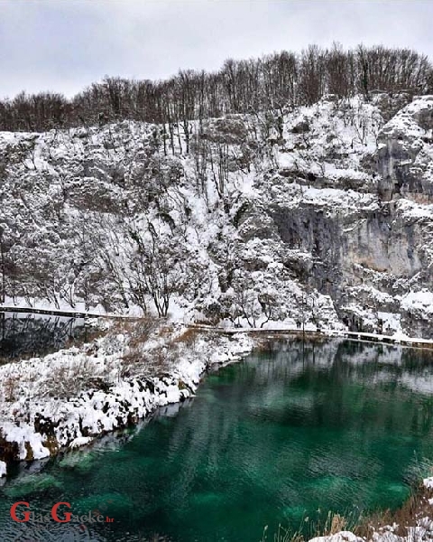 Zbog snijega i leda zatvoren kanjon Donjih jezera Zbog snijega i leda zatvoren kanjon Donjih jezera
