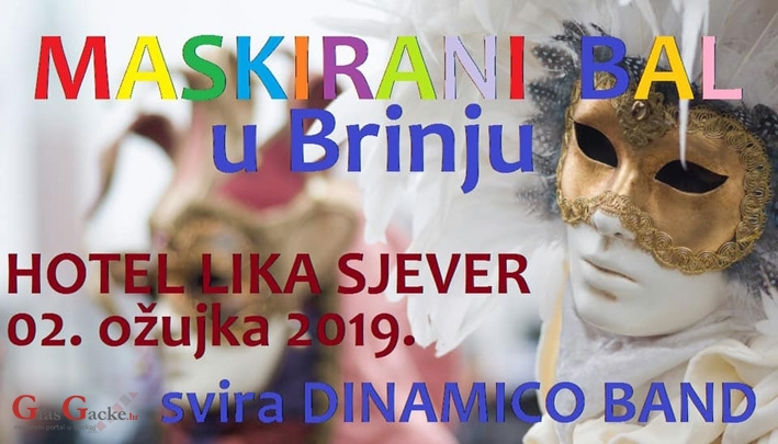 U subotu maskenbal u Brinju