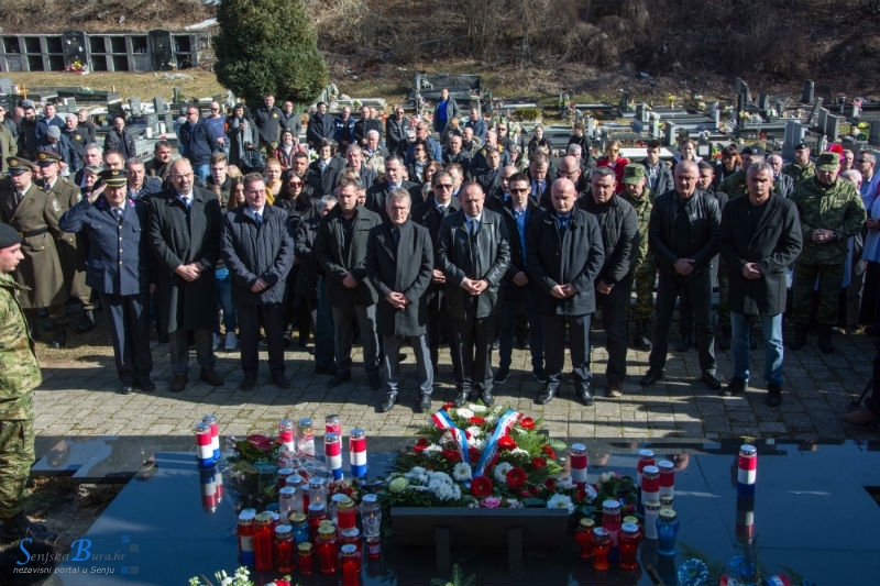 Obilježena 25. godišnjica pogibije Damira Tomljanovića-Gavrana u Krivom Putu i Senju