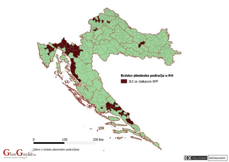 Što je brdsko-planinsko područje?