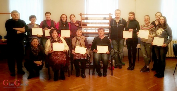 Uspješno završen seminar o tradicijskima tekstilnim vještinama Gacke