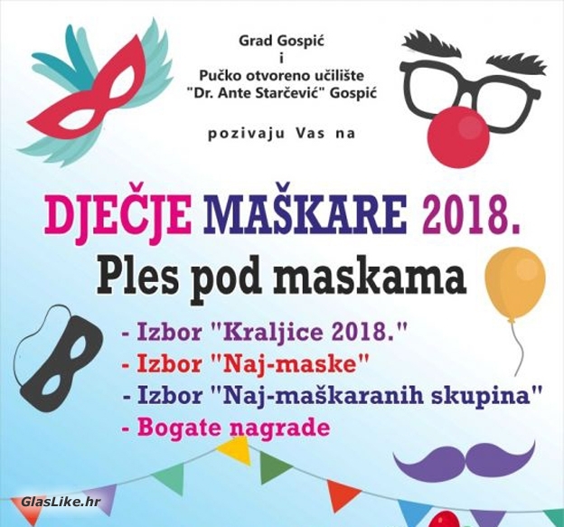 Dječje maškare 2018.