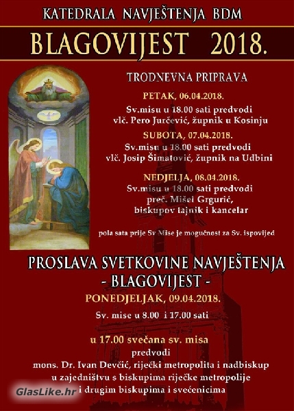 Proslava titualara gospićke katedrale