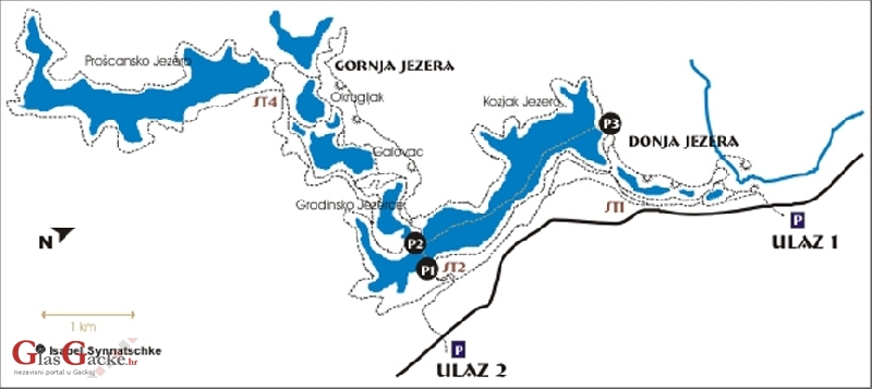 Otvorena Gornja jezera za posjetitelje