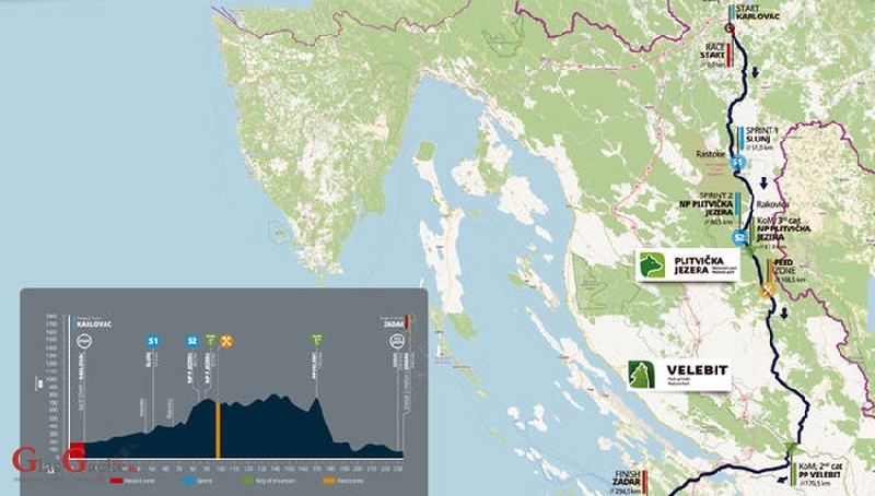 Tour of Croatia - 18. travnja u Korenici