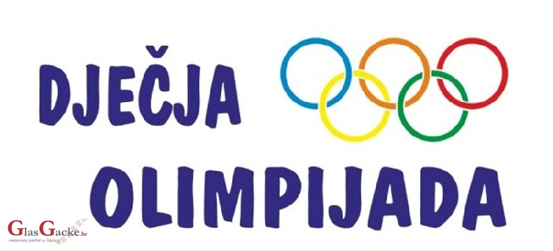 Dječja Olimpijada - 16. svibnja u Otočcu Dječja Olimpijada - 16. svibnja u Otočcu