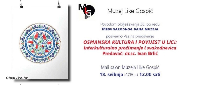 O osmanskoj kulturi u Lici - predavanje