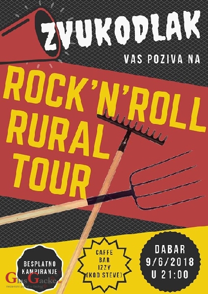 ROCK'N'ROLL RURAL TOUR  u Dabru