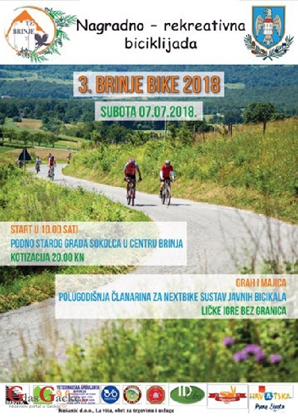3, Brinje Bike 2018. - u subotu 3, Brinje Bike 2018. - u subotu