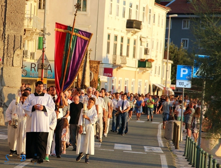 Priprave i slavlje za Gospu Ribarsku u Senju Priprave i slavlje za Gospu Ribarsku u Senju