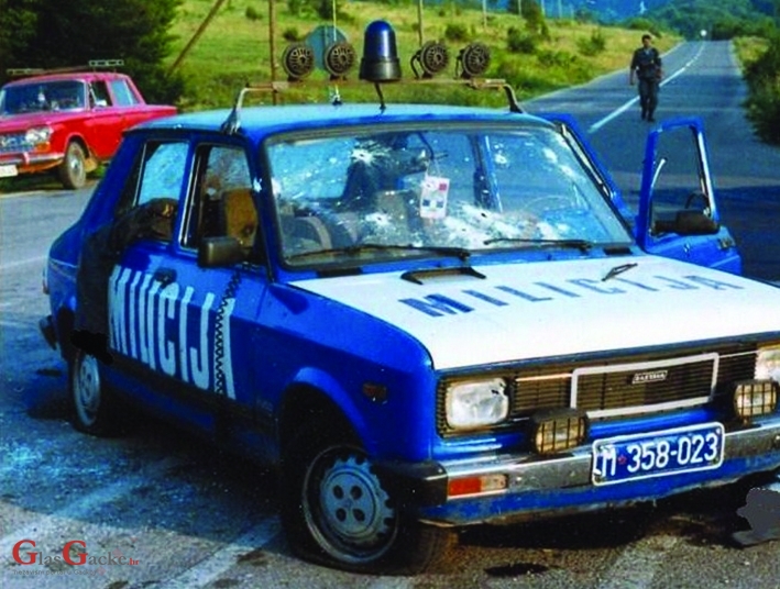 24. kolovoza 1991. Žuta Lokva (Brinje) – mučki iz zasjede Srbi ubili mlade policajce u ophodnji