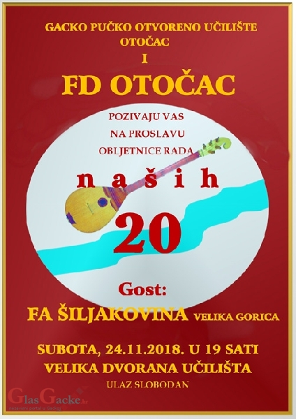 20 godina Folklornog društva Otočac