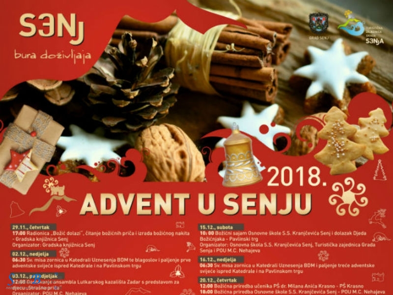 Bogat ovogodišnji program "Advent u Senju"