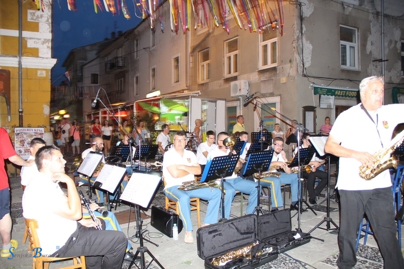 Tradicionalni ljetni koncert Gradske glazbe Senj