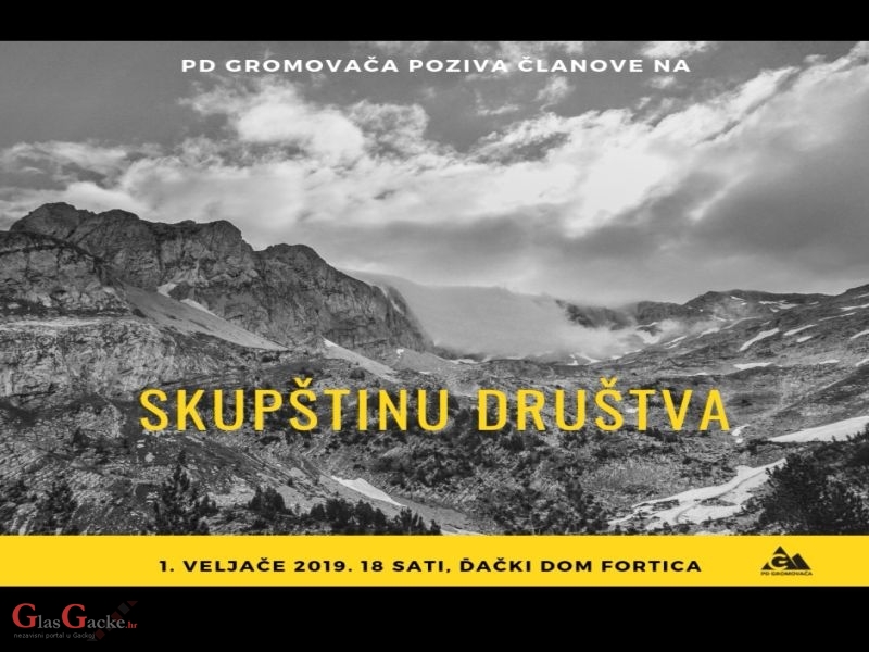 Godišnja skupština PD "Gromovača" Otočac 