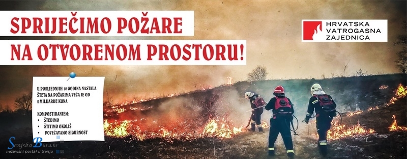 Dolazi vrijeme povećanog broja vatrogasnih intervencija Dolazi vrijeme povećanog broja vatrogasnih intervencija